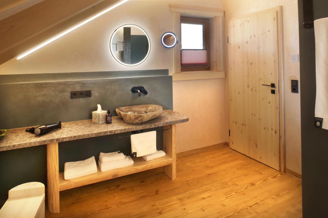 "Allgaeu-Herzl" Alpenchalet Fuer Zwei Ruckholz Bagian luar foto