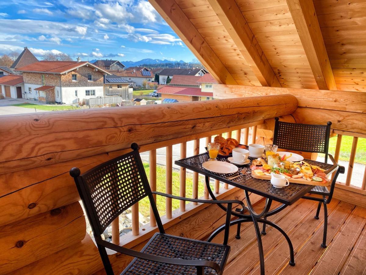 "Allgaeu-Herzl" Alpenchalet Fuer Zwei Ruckholz Bagian luar foto