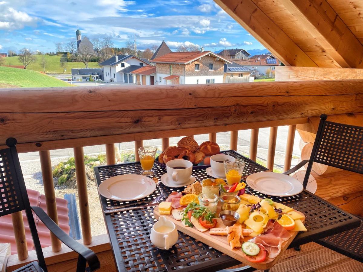 "Allgaeu-Herzl" Alpenchalet Fuer Zwei Ruckholz Bagian luar foto