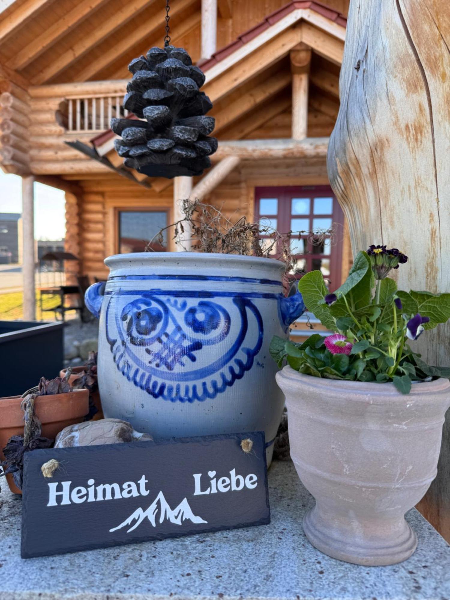 "Allgaeu-Herzl" Alpenchalet Fuer Zwei Ruckholz Bagian luar foto