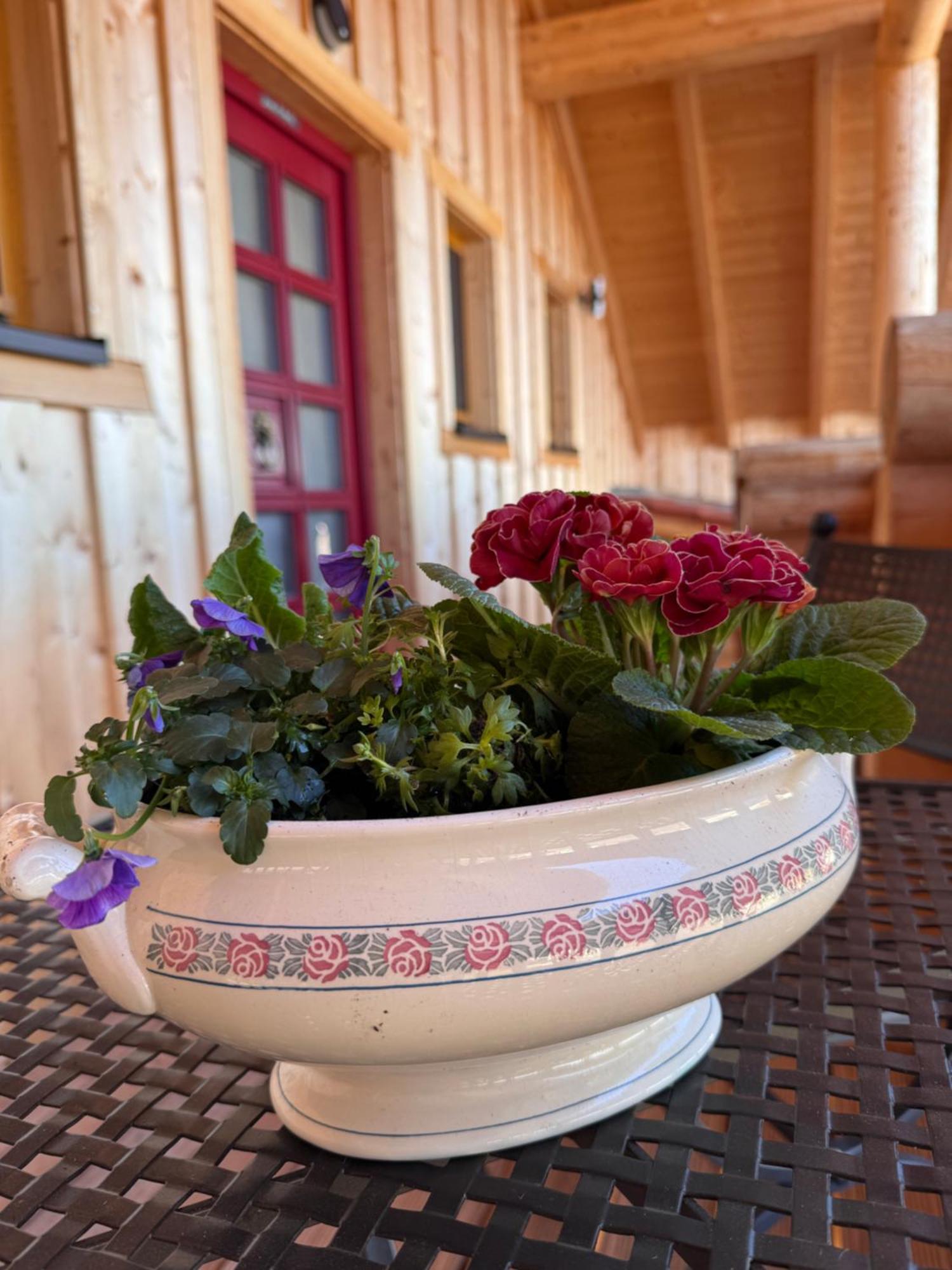 "Allgaeu-Herzl" Alpenchalet Fuer Zwei Ruckholz Bagian luar foto